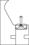 Keystone with 1 ¾" Extension